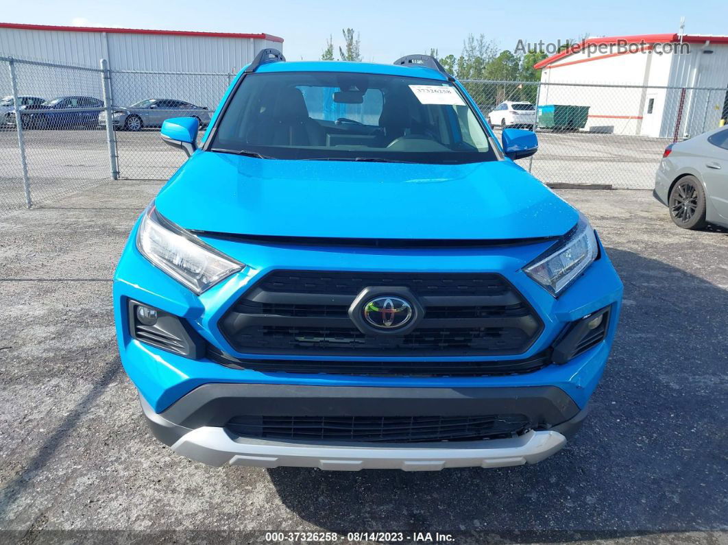 2019 Toyota Rav4 Adventure Blue vin: 2T3J1RFV2KW039728