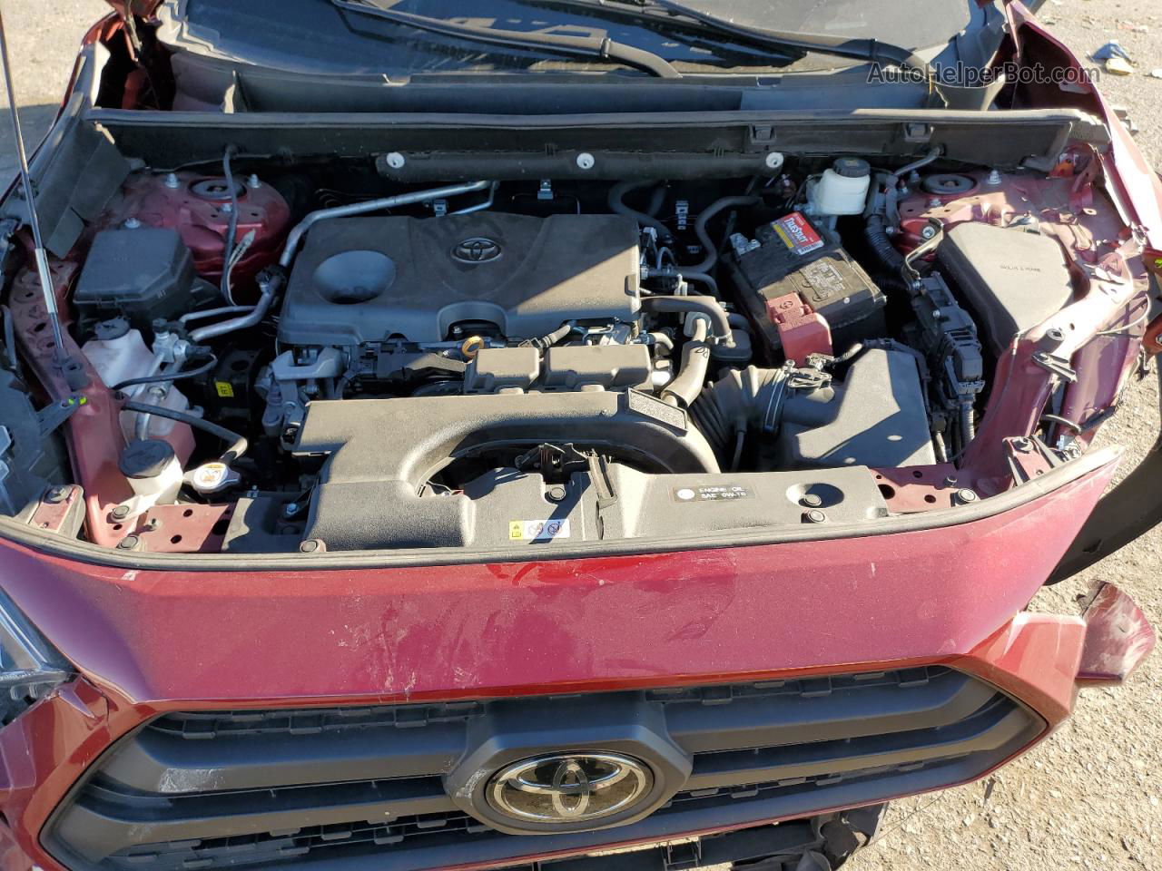 2019 Toyota Rav4 Adventure Red vin: 2T3J1RFV2KW044363