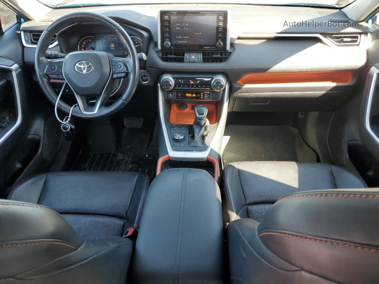 2019 Toyota Rav4 Adventure Синий vin: 2T3J1RFV5KW026259