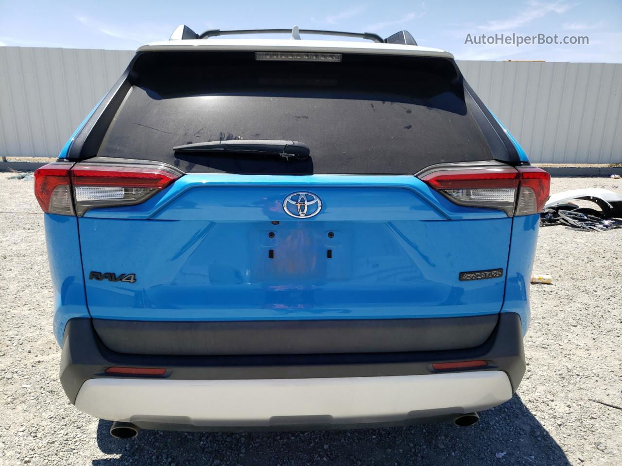 2019 Toyota Rav4 Adventure Синий vin: 2T3J1RFV7KC016799