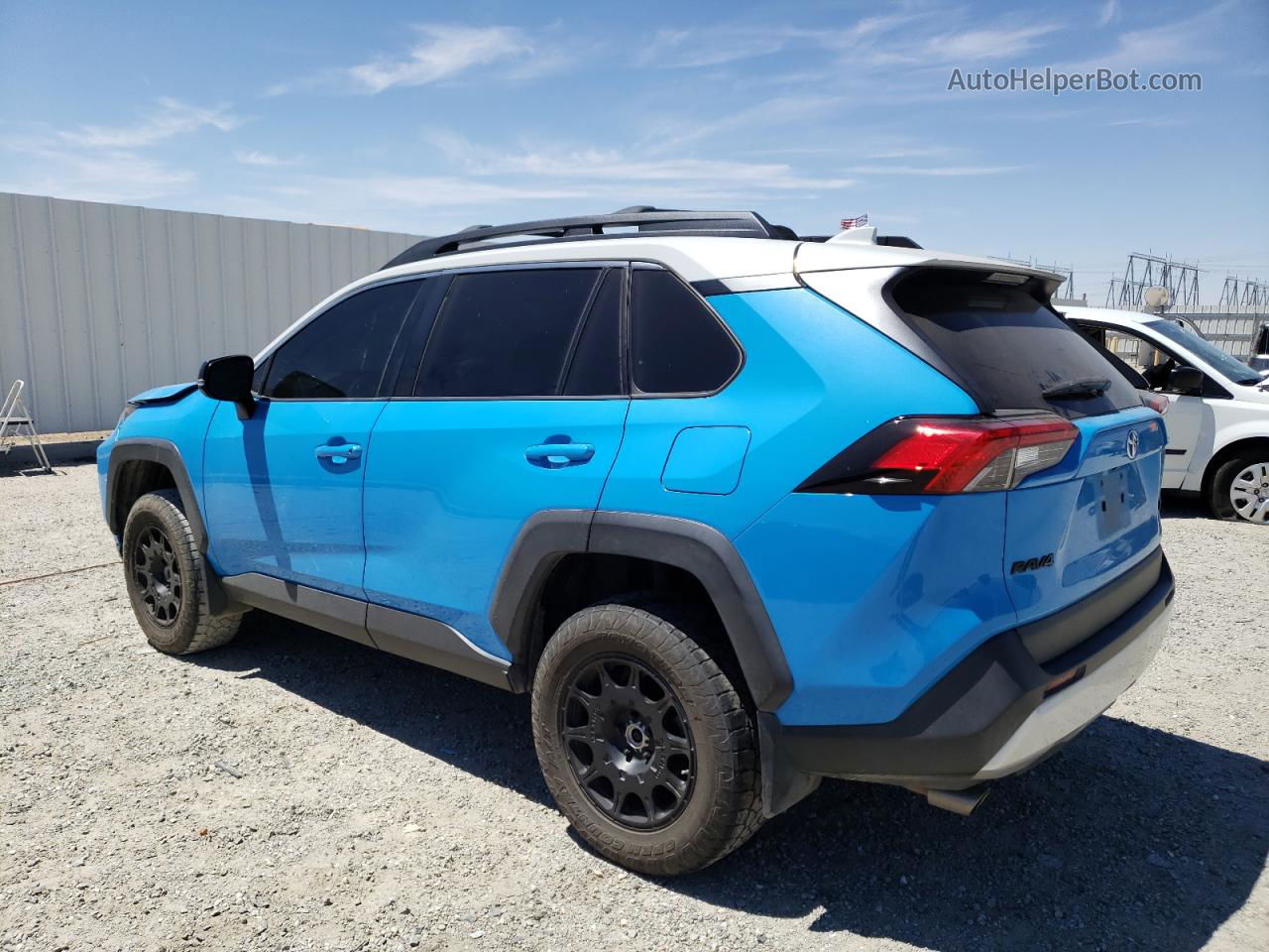 2019 Toyota Rav4 Adventure Синий vin: 2T3J1RFV7KC016799