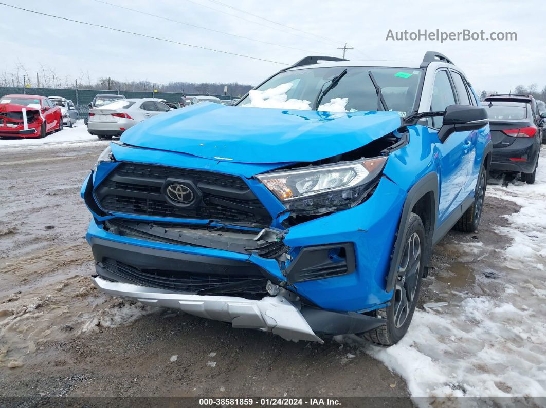 2019 Toyota Rav4 Adventure Light Blue vin: 2T3J1RFV8KC011420