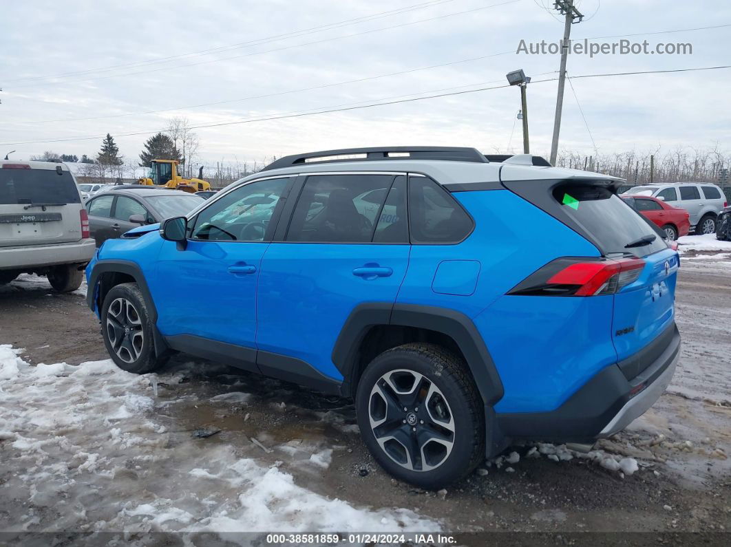 2019 Toyota Rav4 Adventure Light Blue vin: 2T3J1RFV8KC011420