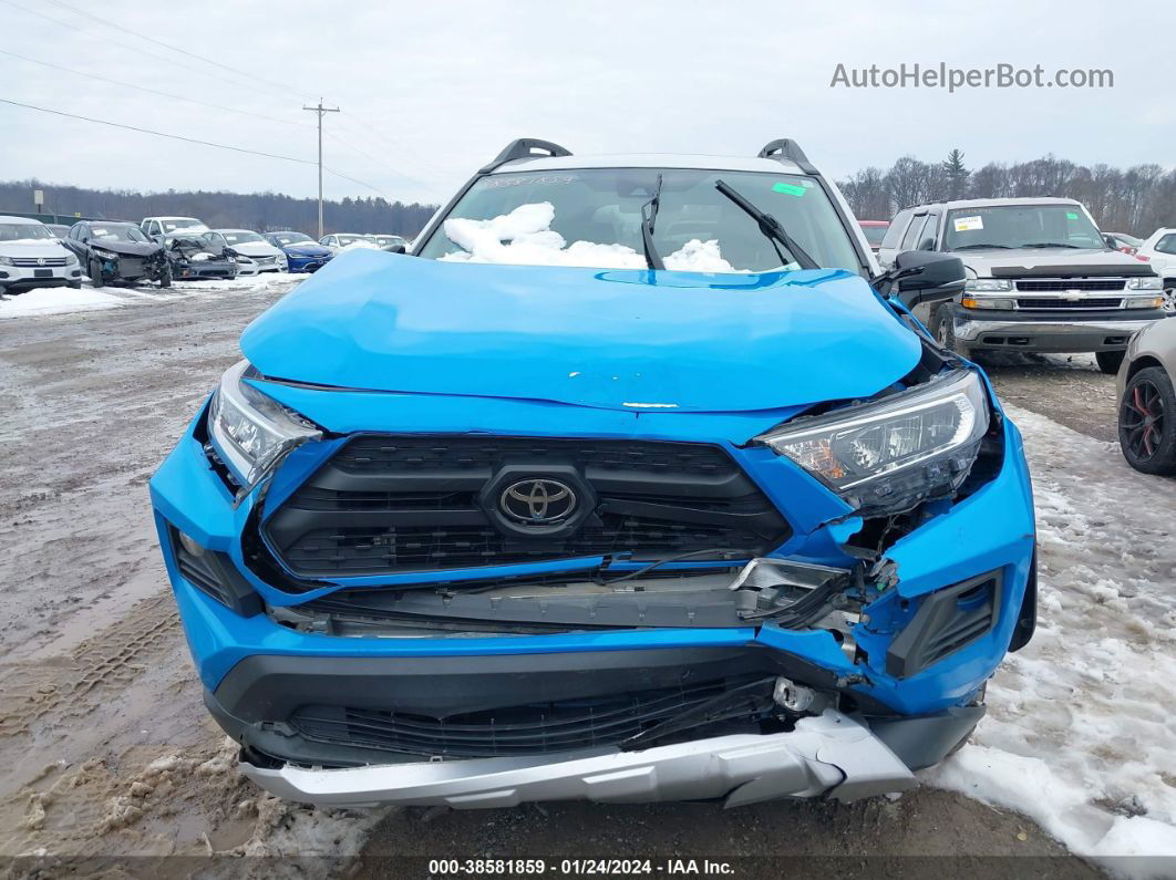 2019 Toyota Rav4 Adventure Light Blue vin: 2T3J1RFV8KC011420