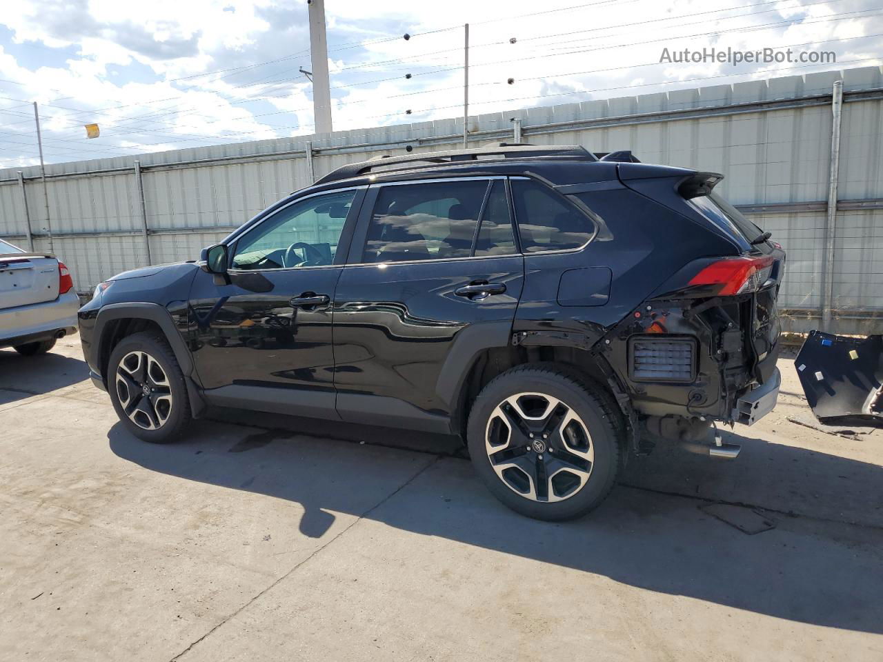 2019 Toyota Rav4 Adventure Черный vin: 2T3J1RFV8KW021847