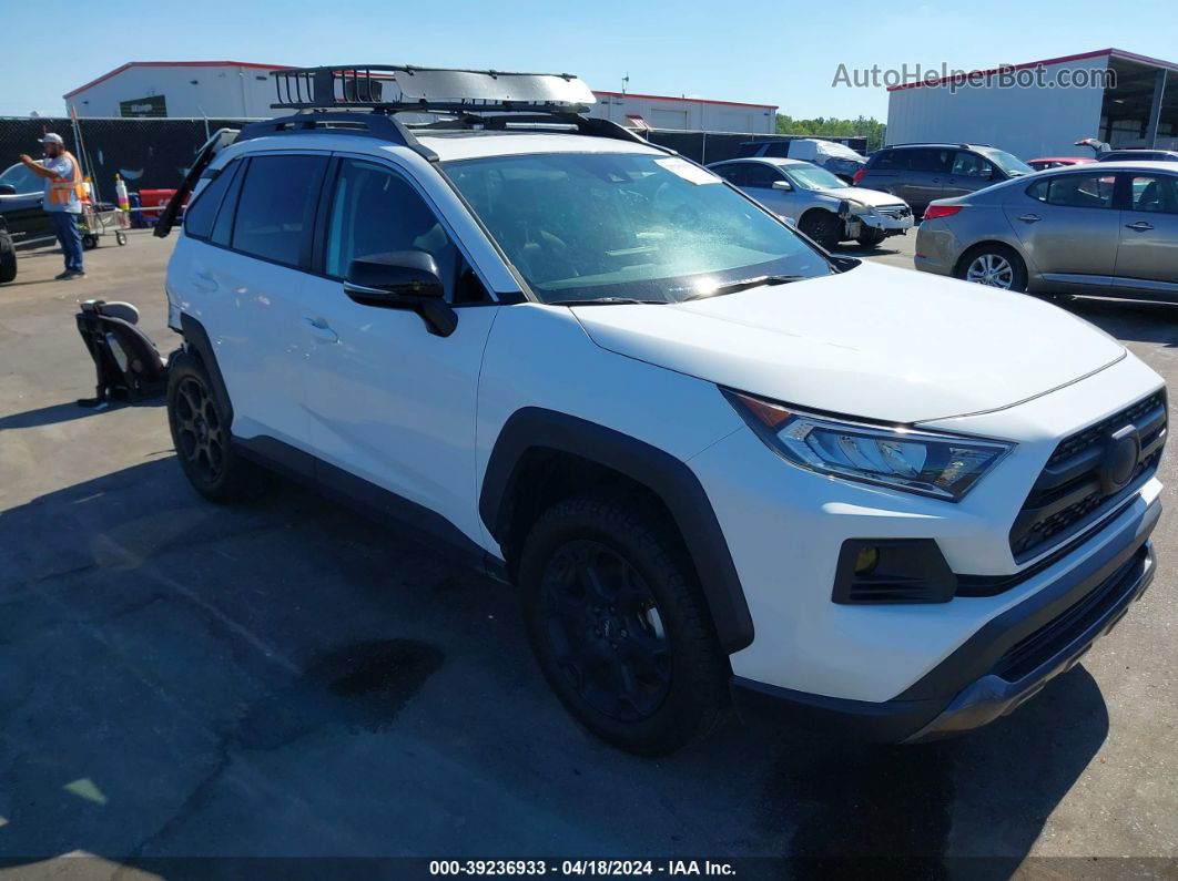 2020 Toyota Rav4 Trd Off-road White vin: 2T3J1RFV8LC074986