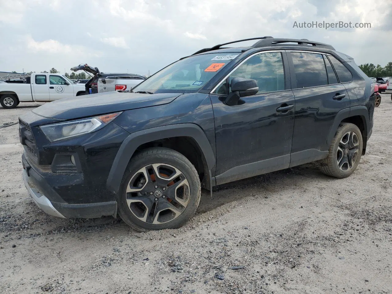 2021 Toyota Rav4 Adventure Black vin: 2T3J1RFV9MW215449