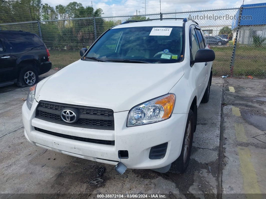 2010 Toyota Rav4   White vin: 2T3JF4DV0AW031147