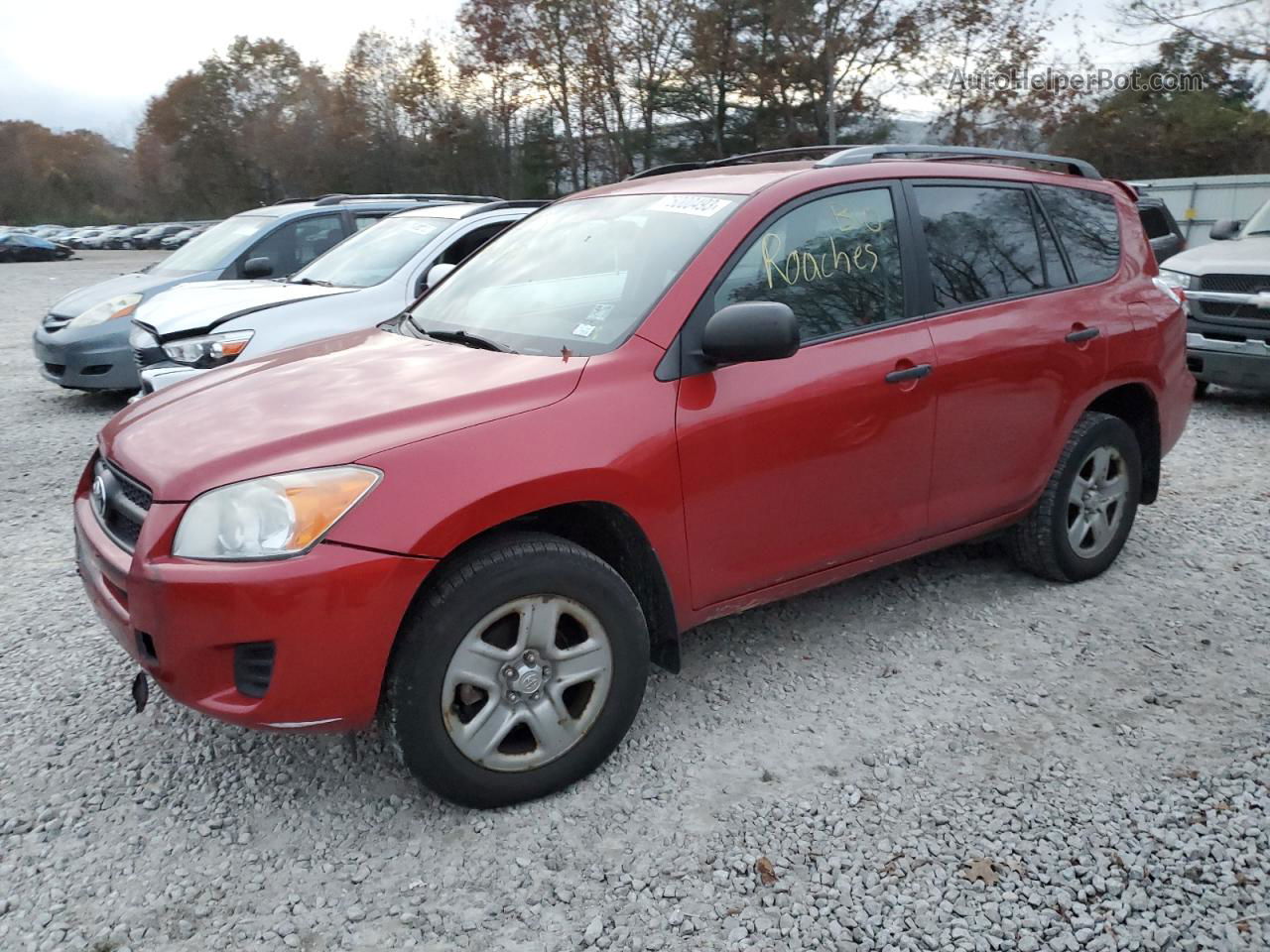 2010 Toyota Rav4  Красный vin: 2T3JF4DV3AW033748