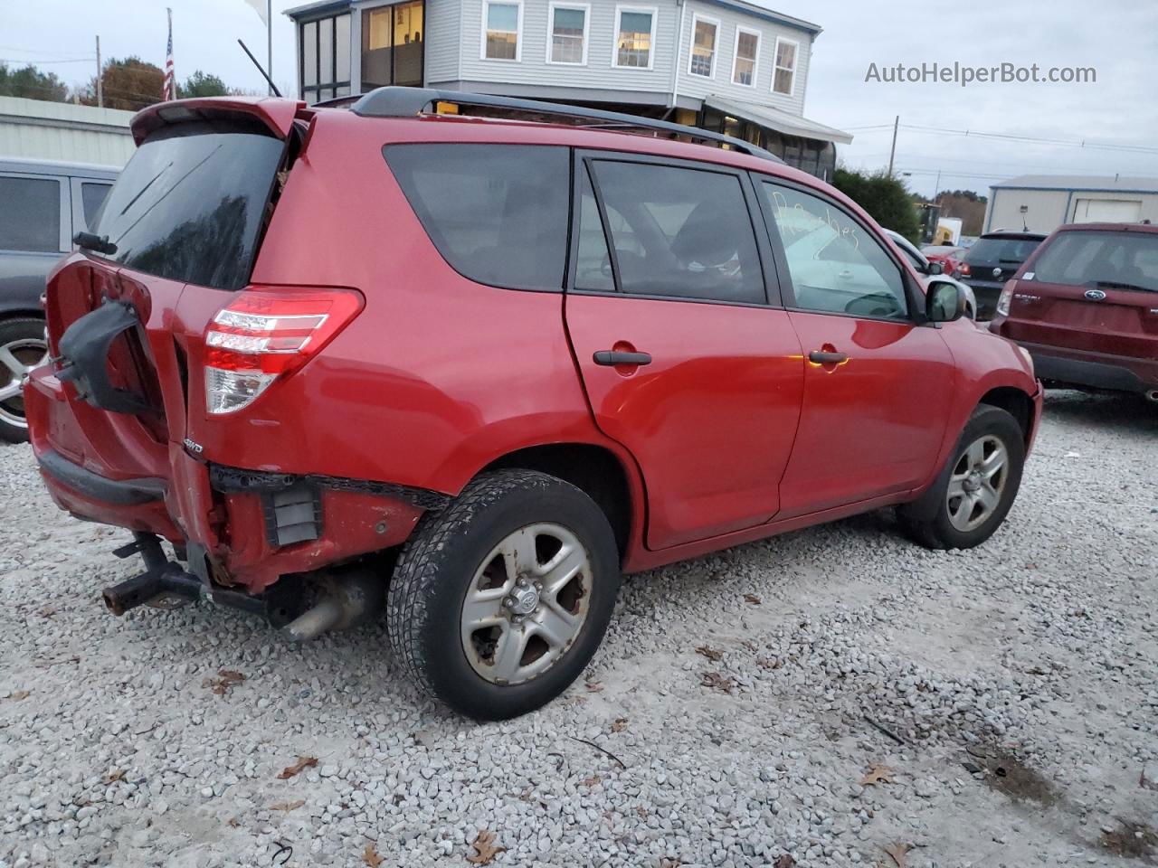 2010 Toyota Rav4  Red vin: 2T3JF4DV3AW033748