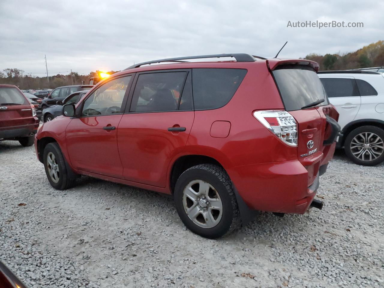 2010 Toyota Rav4  Красный vin: 2T3JF4DV3AW033748