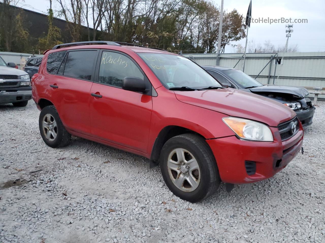 2010 Toyota Rav4  Red vin: 2T3JF4DV3AW033748