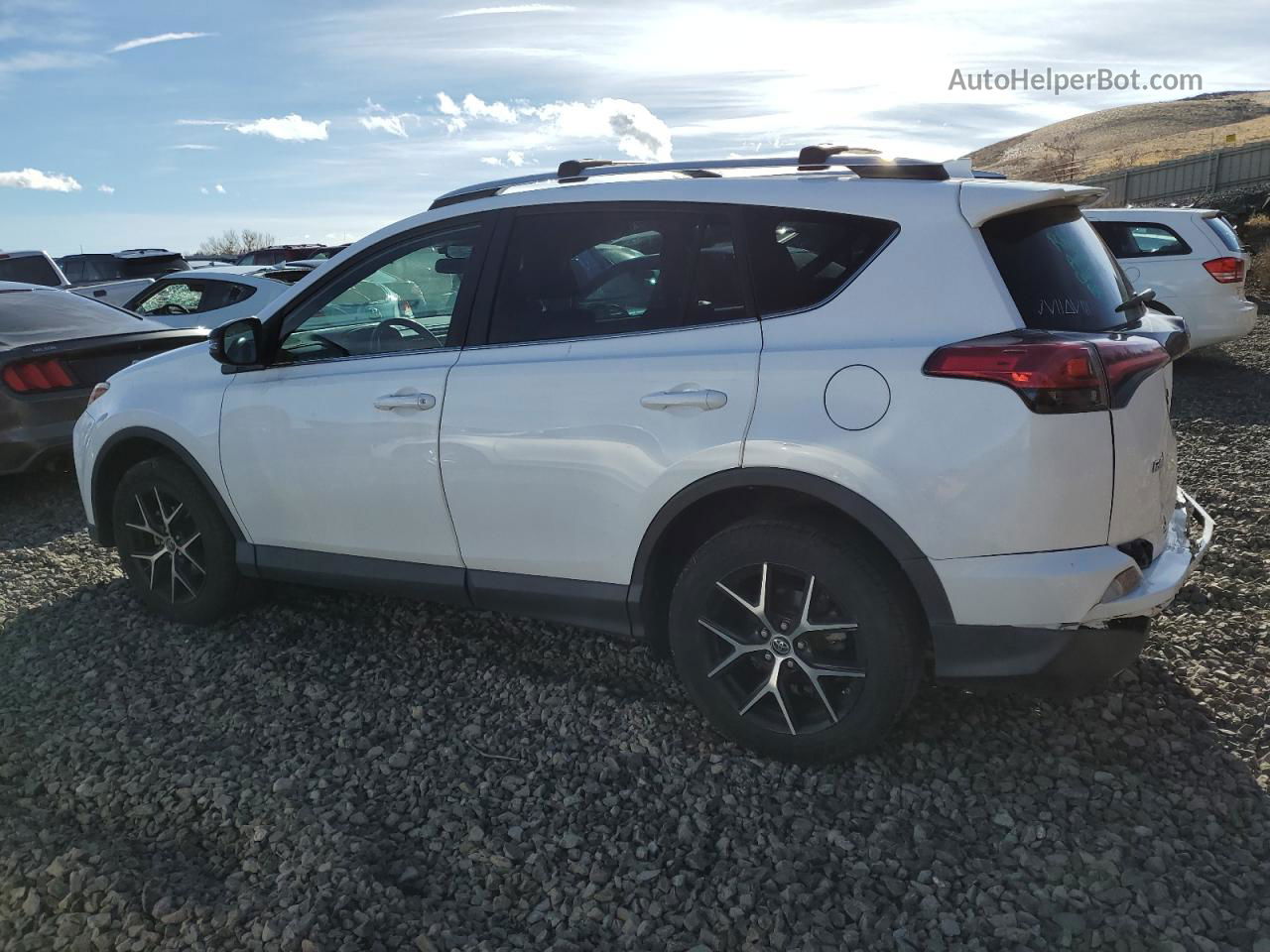 2016 Toyota Rav4 Se White vin: 2T3JFREV0GW421802