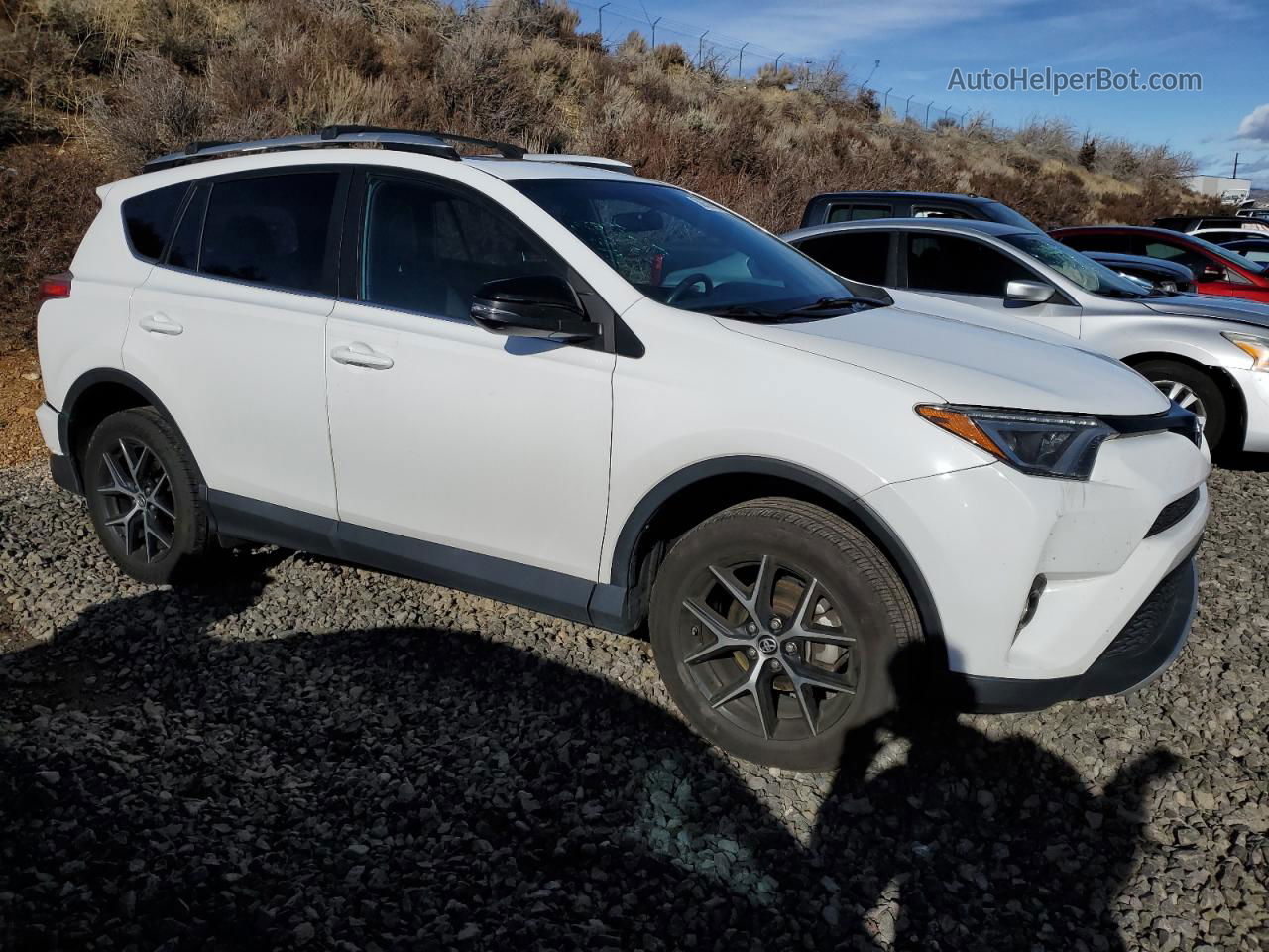 2016 Toyota Rav4 Se White vin: 2T3JFREV0GW421802