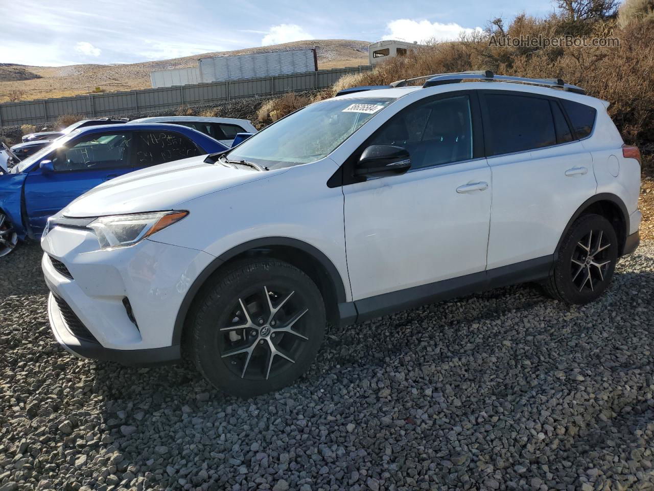 2016 Toyota Rav4 Se White vin: 2T3JFREV0GW421802