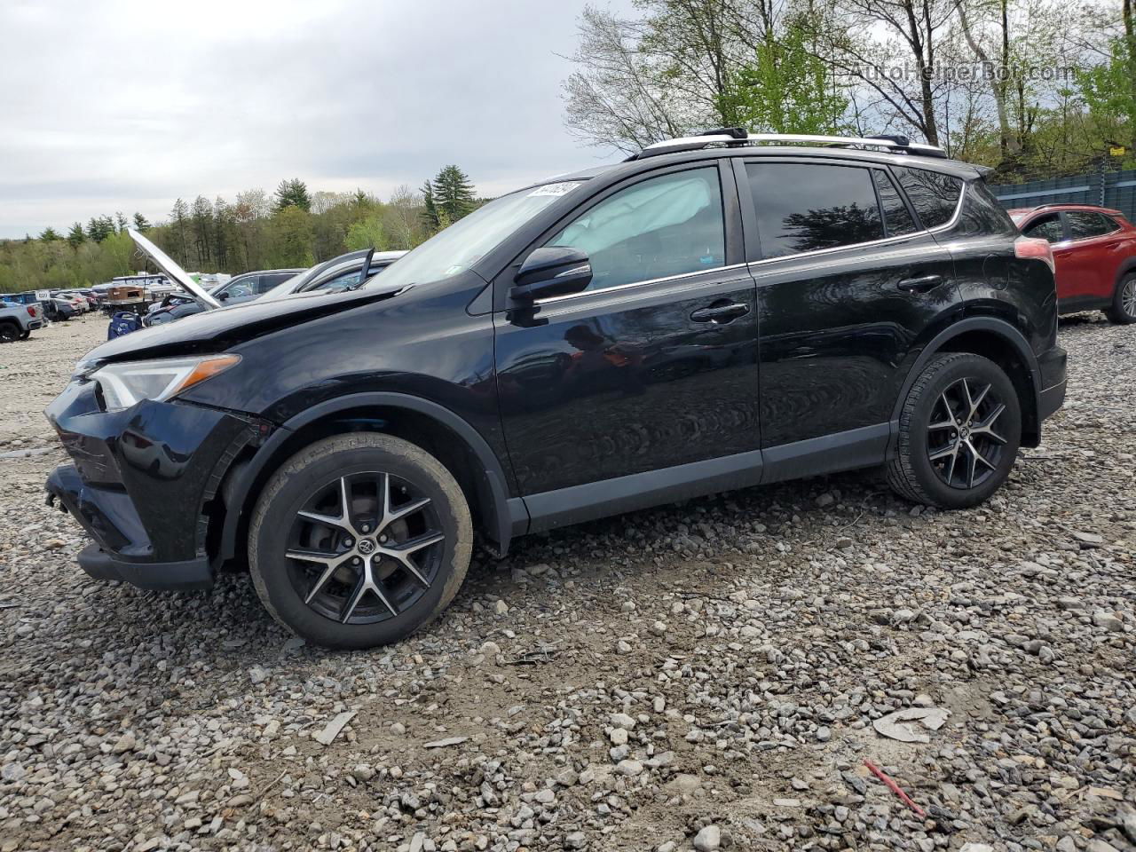 2016 Toyota Rav4 Se Black vin: 2T3JFREV1GW448328