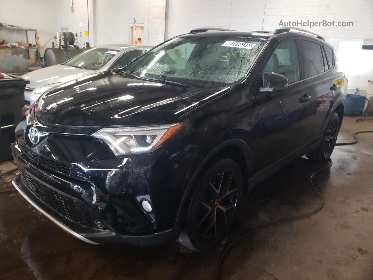 2016 Toyota Rav4 Se Черный vin: 2T3JFREV8GW482167