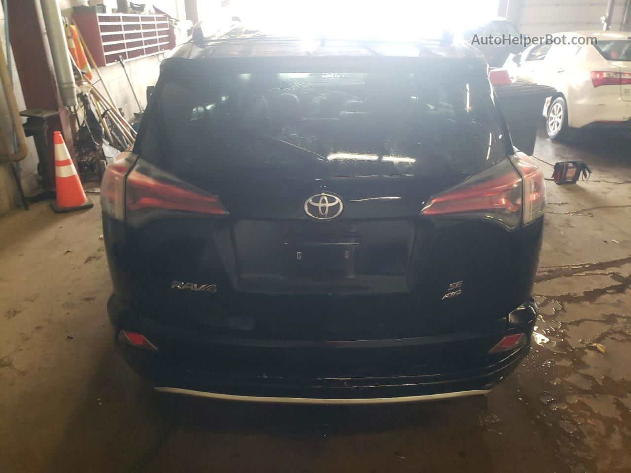 2016 Toyota Rav4 Se Черный vin: 2T3JFREV8GW482167