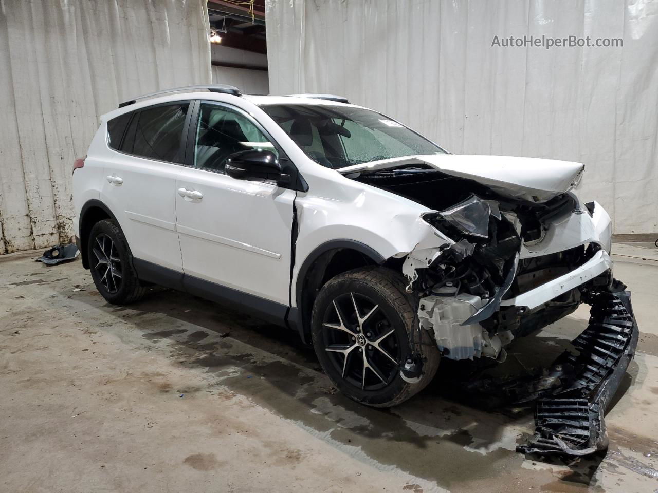 2016 Toyota Rav4 Se White vin: 2T3JFREV9GW529304