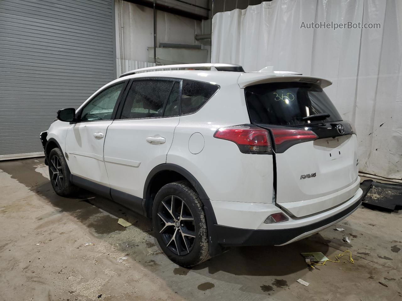 2016 Toyota Rav4 Se White vin: 2T3JFREV9GW529304