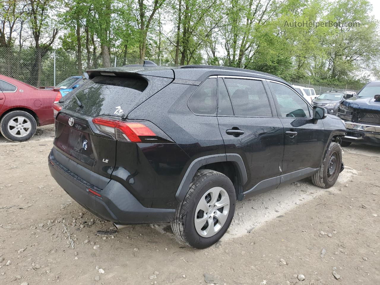 2019 Toyota Rav4 Le Black vin: 2T3K1RFV1KW044326