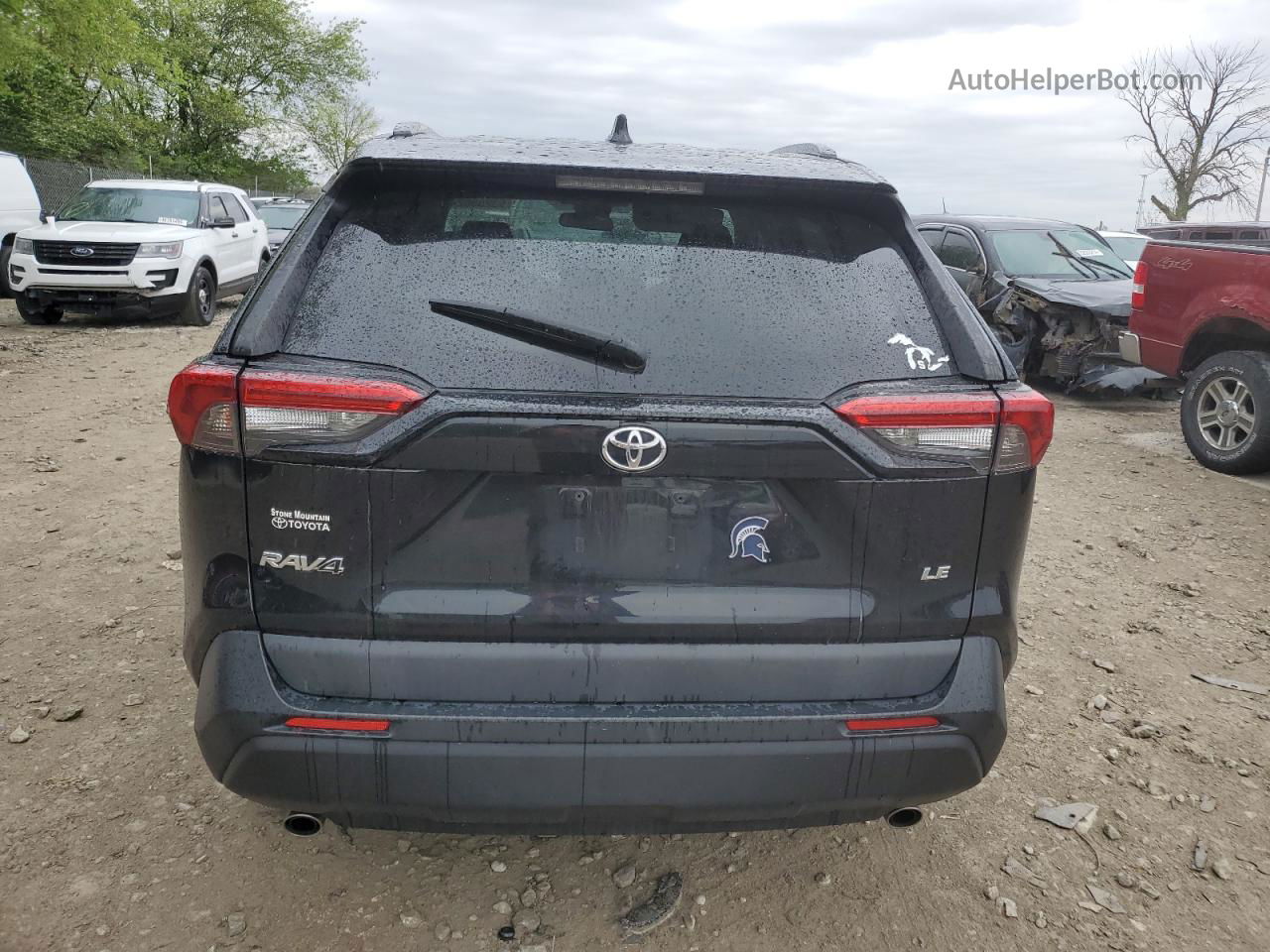 2019 Toyota Rav4 Le Black vin: 2T3K1RFV1KW044326