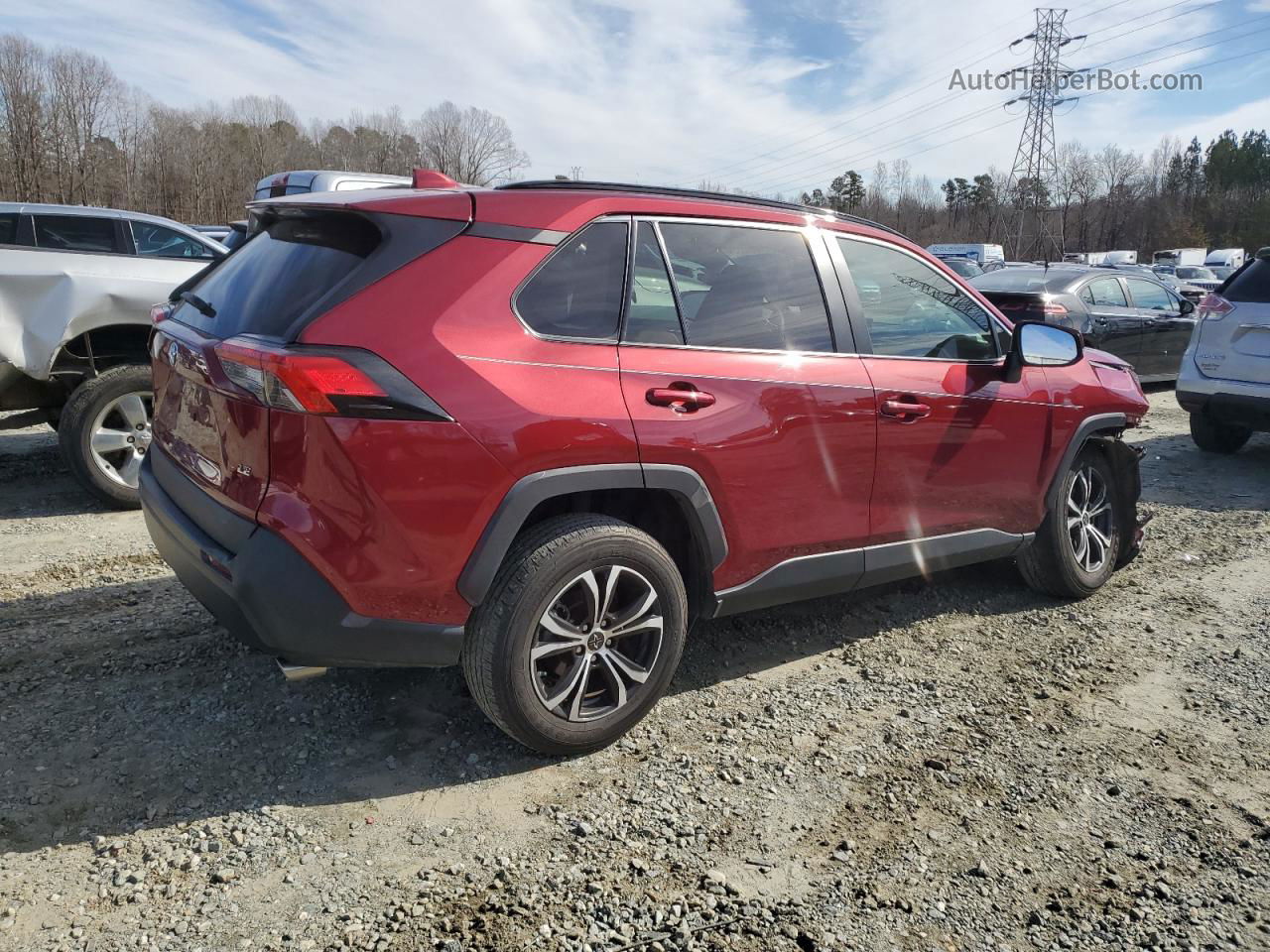 2021 Toyota Rav4 Le Maroon vin: 2T3K1RFV5MW131276