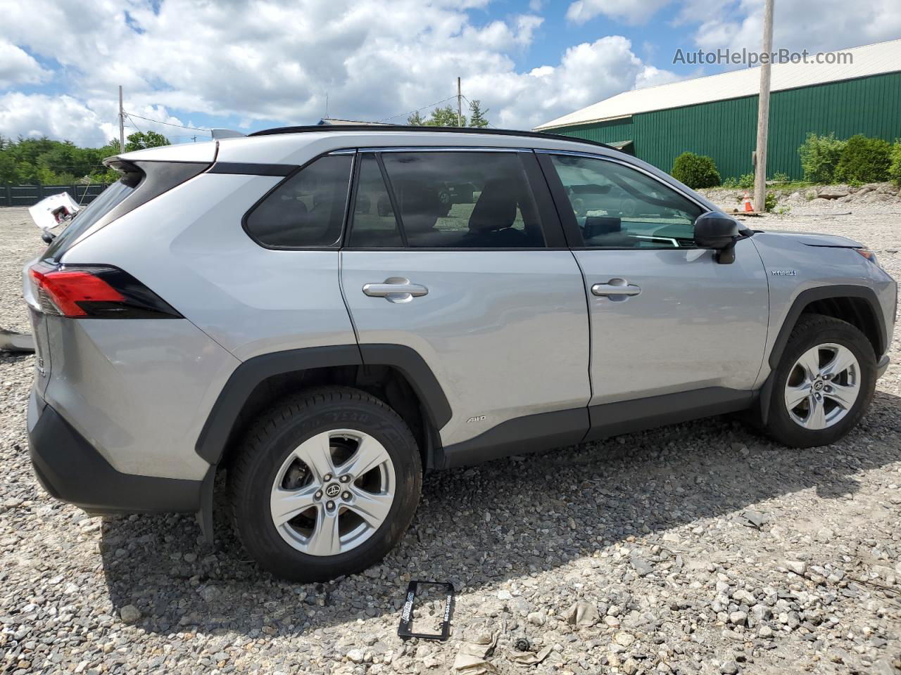 2019 Toyota Rav4 Le Silver vin: 2T3LWRFV8KW034558