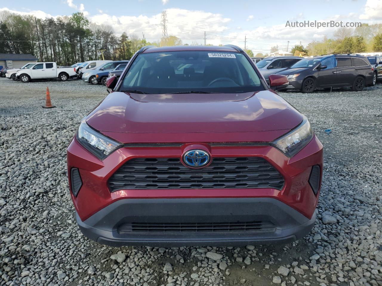 2019 Toyota Rav4 Le Burgundy vin: 2T3MWRFV1KW041016