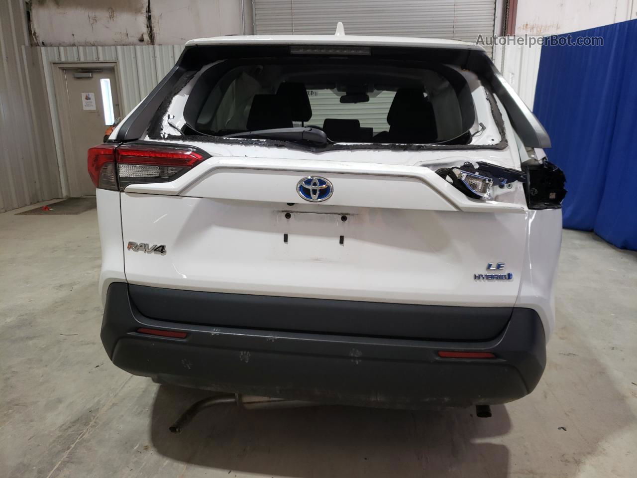 2021 Toyota Rav4 Le Белый vin: 2T3MWRFV8MW117768