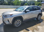 2020 Toyota Rav4 Limited Silver vin: 2T3N1RFV5LC116595