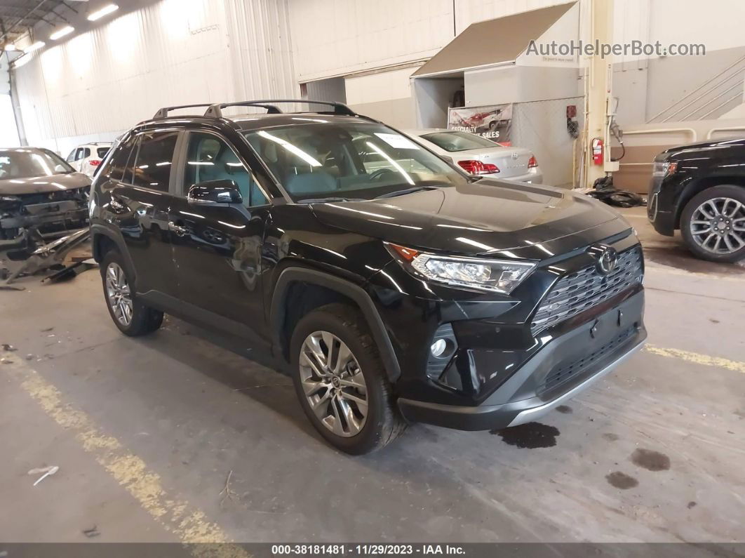 2021 Toyota Rav4 Limited Black vin: 2T3N1RFV8MC253466