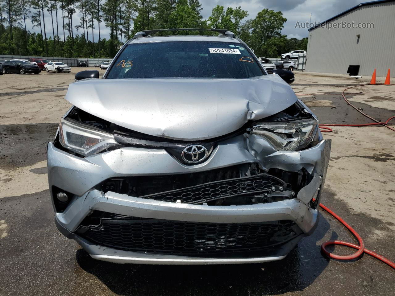 2016 Toyota Rav4 Se Silver vin: 2T3NFREV1GW284595