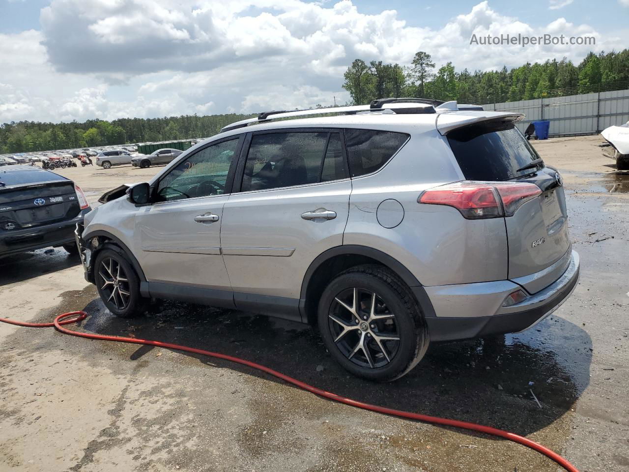 2016 Toyota Rav4 Se Silver vin: 2T3NFREV1GW284595