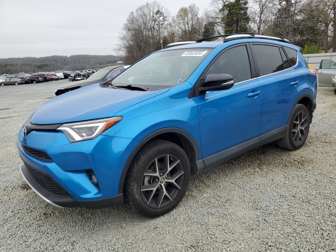 2016 Toyota Rav4 Se Синий vin: 2T3NFREV5GW255049