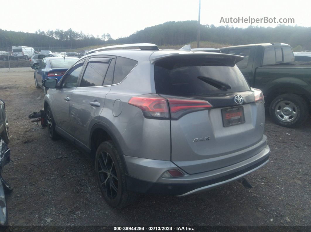 2016 Toyota Rav4 Se Silver vin: 2T3NFREV7GW267946