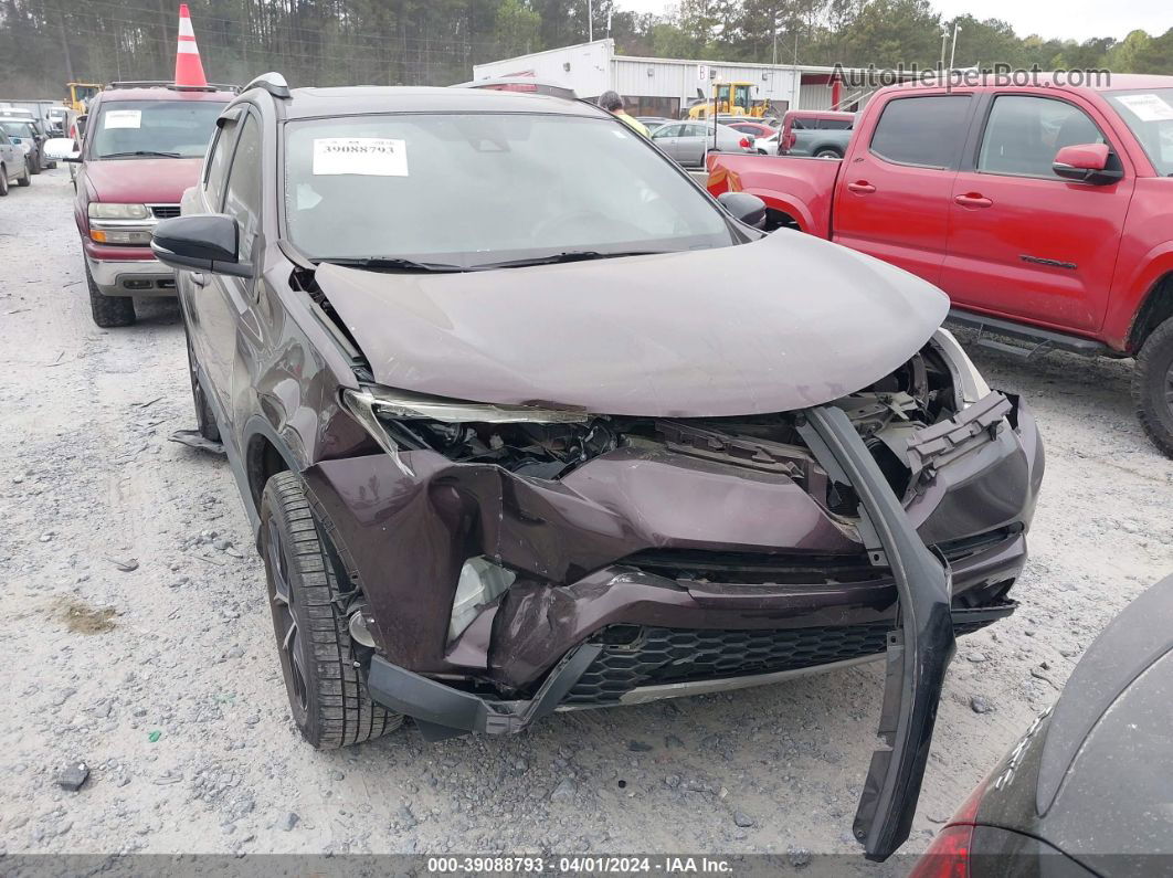 2018 Toyota Rav4 Se Purple vin: 2T3NFREV8JW461263