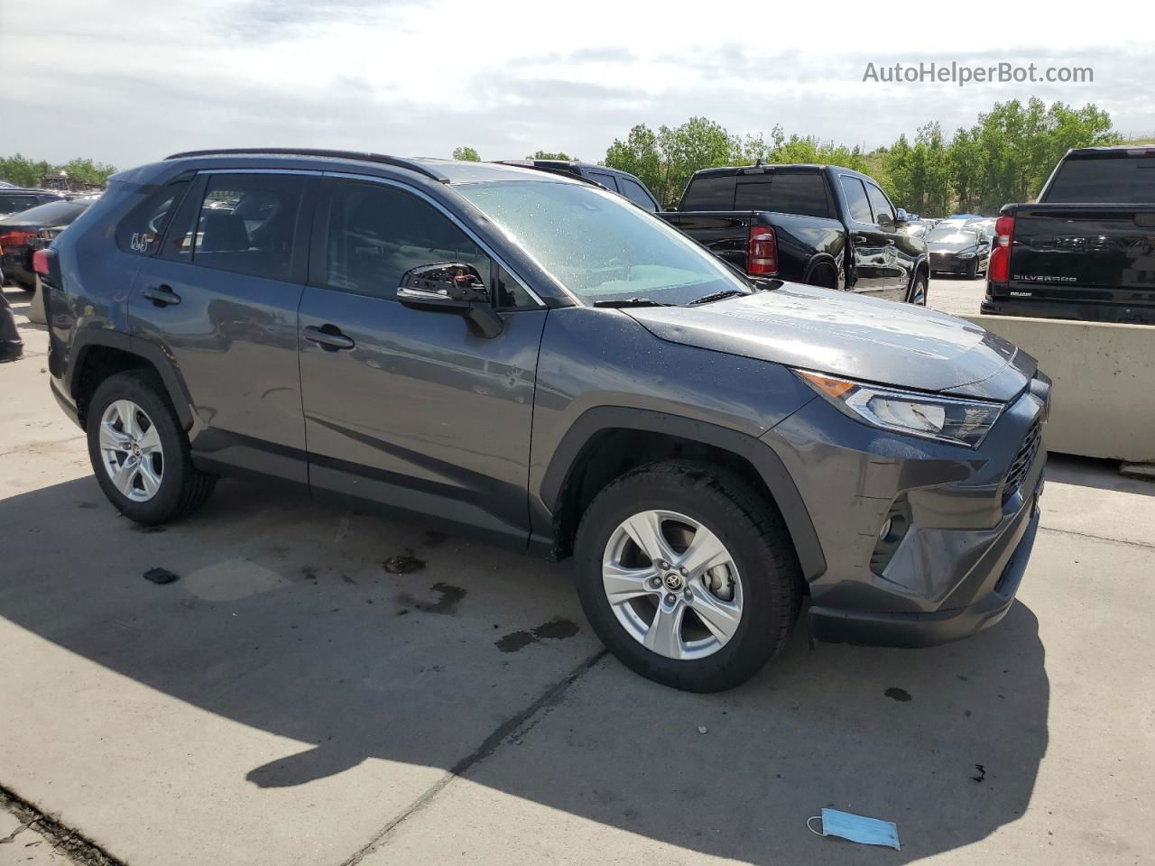 2021 Toyota Rav4 Xle Угольный vin: 2T3P1RFV0MC212466