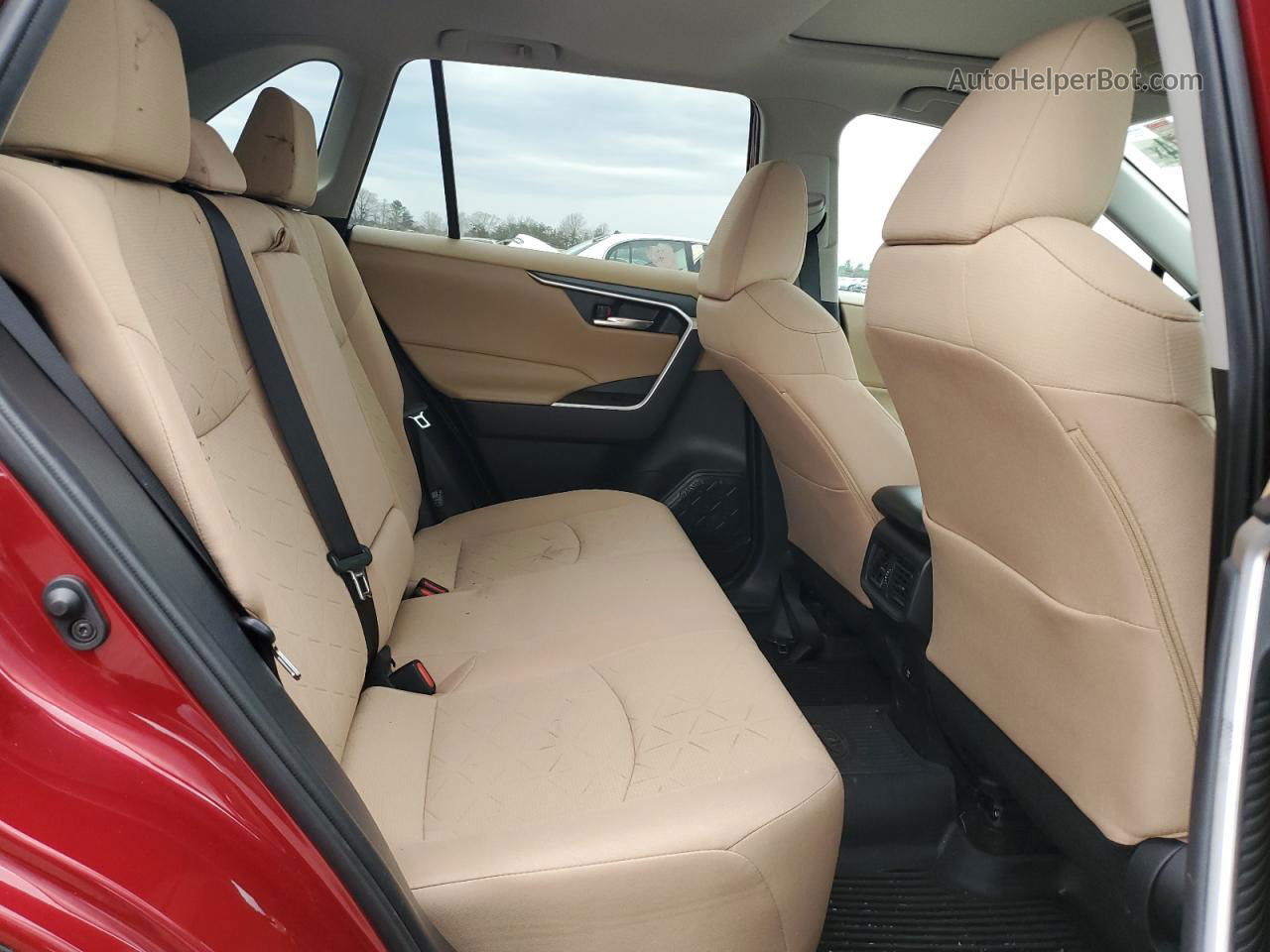 2021 Toyota Rav4 Xle Красный vin: 2T3P1RFV0MW163011