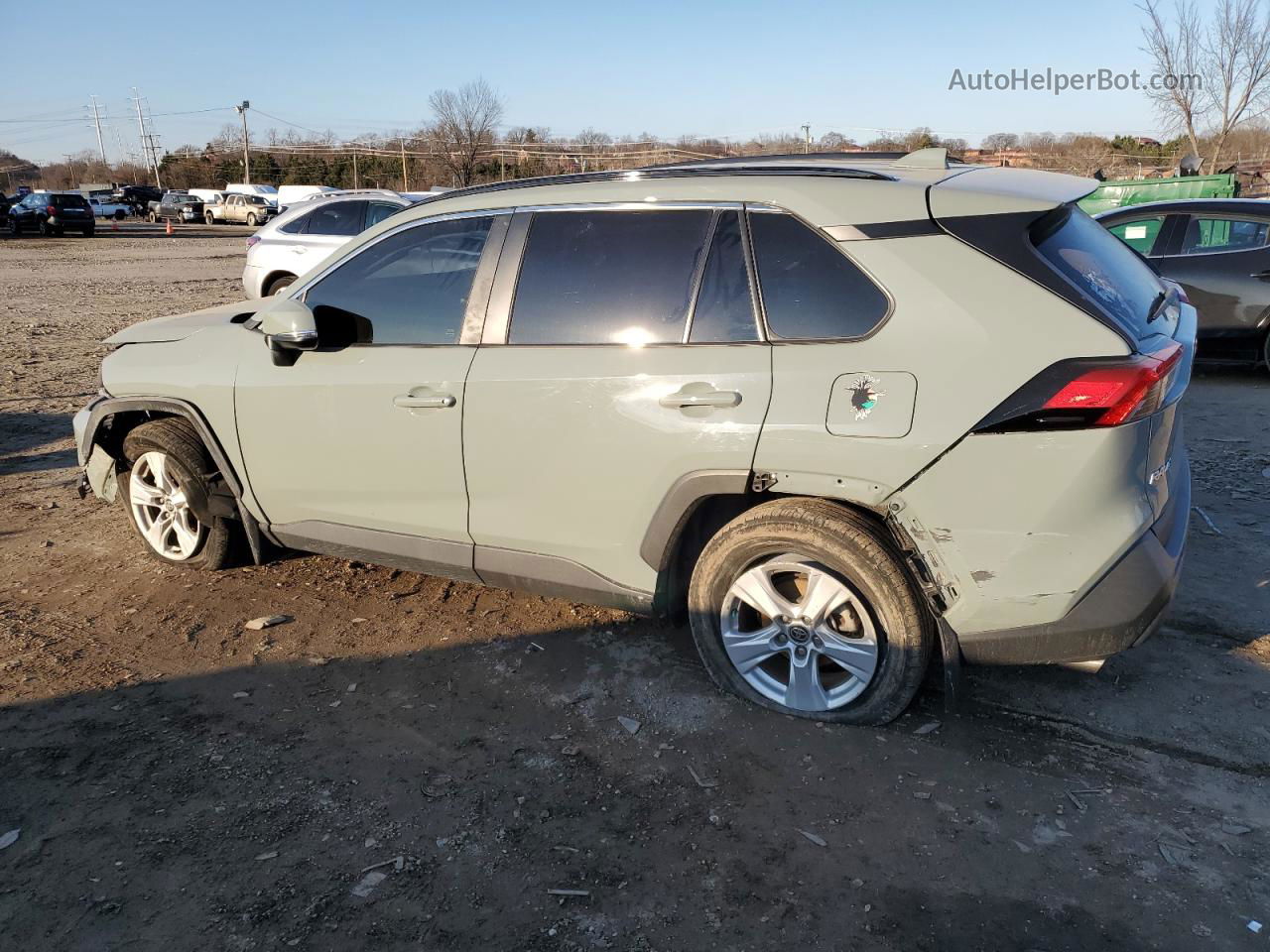 2021 Toyota Rav4 Xle Gray vin: 2T3P1RFV0MW196803