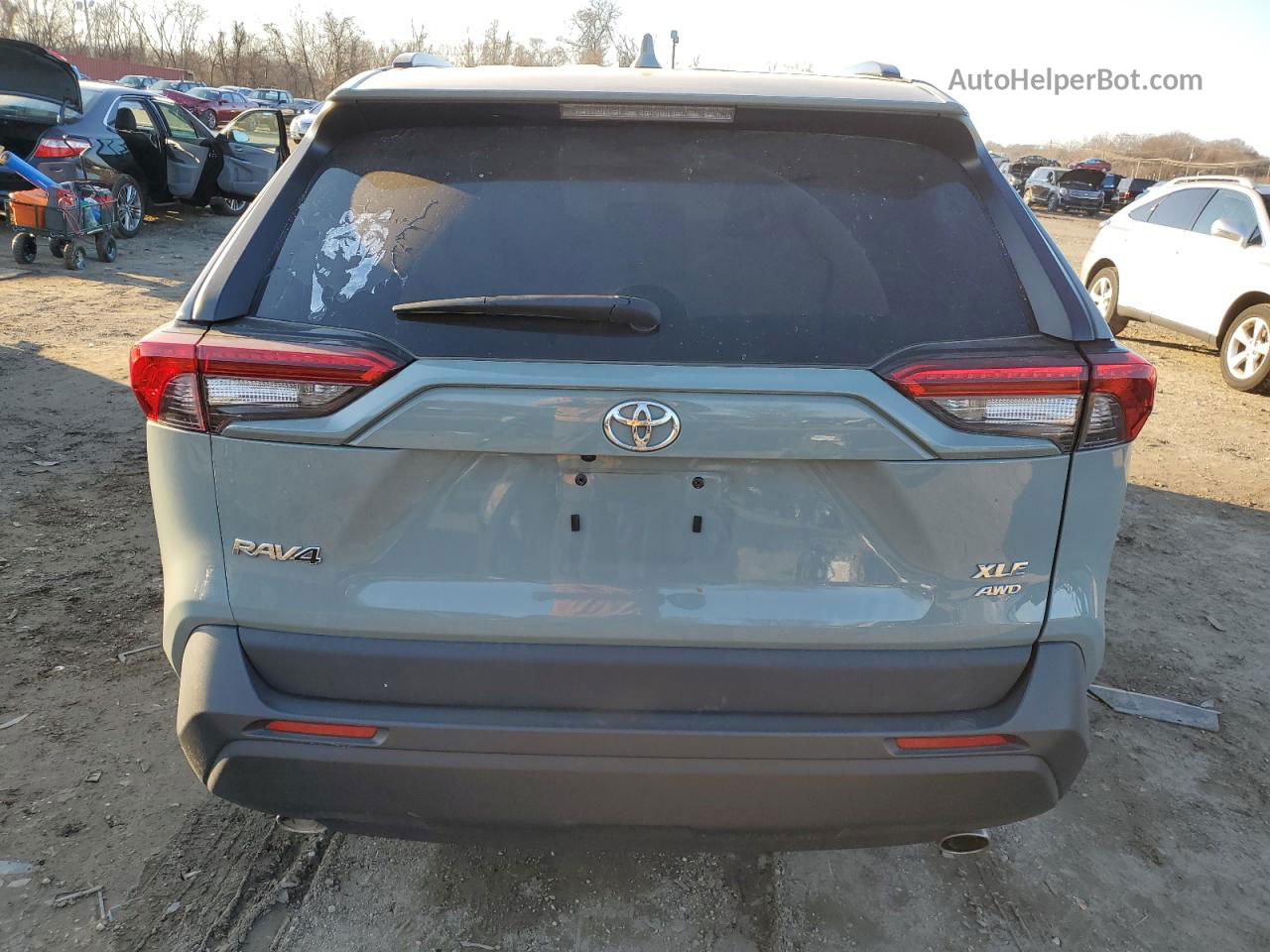 2021 Toyota Rav4 Xle Gray vin: 2T3P1RFV0MW196803