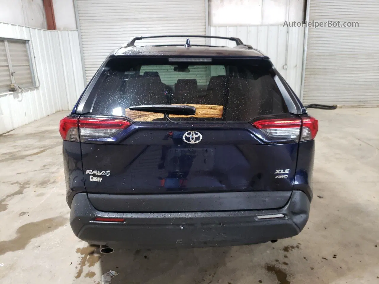 2019 Toyota Rav4 Xle Blue vin: 2T3P1RFV1KC044303