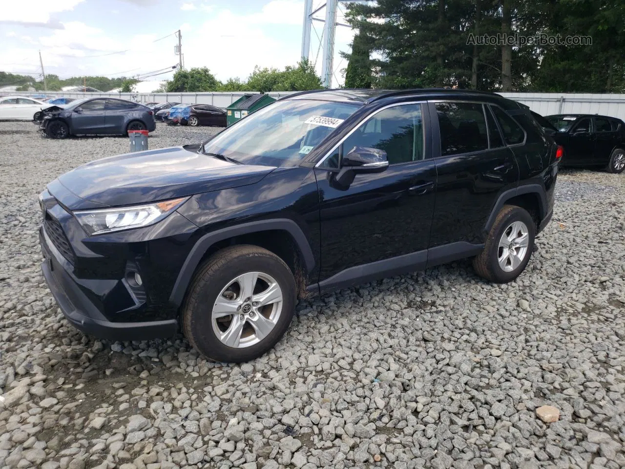 2021 Toyota Rav4 Xle Black vin: 2T3P1RFV1MC185391