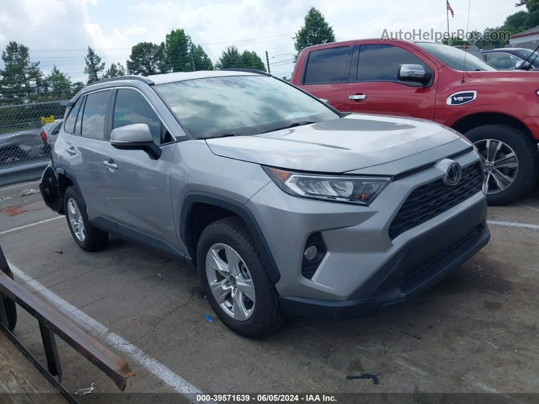 2021 Toyota Rav4 Xle Silver vin: 2T3P1RFV1MC212475