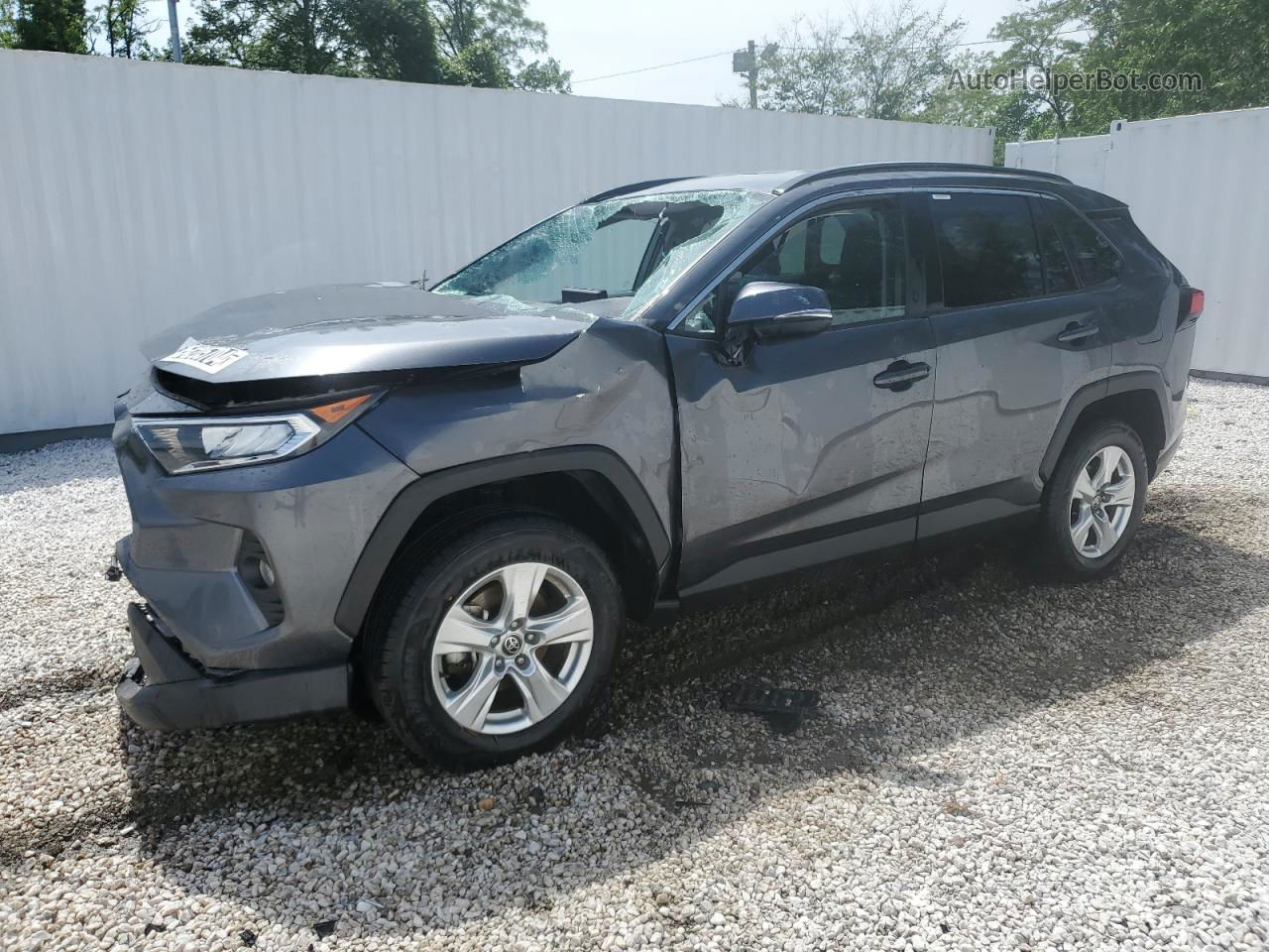 2021 Toyota Rav4 Xle Gray vin: 2T3P1RFV1MC212881