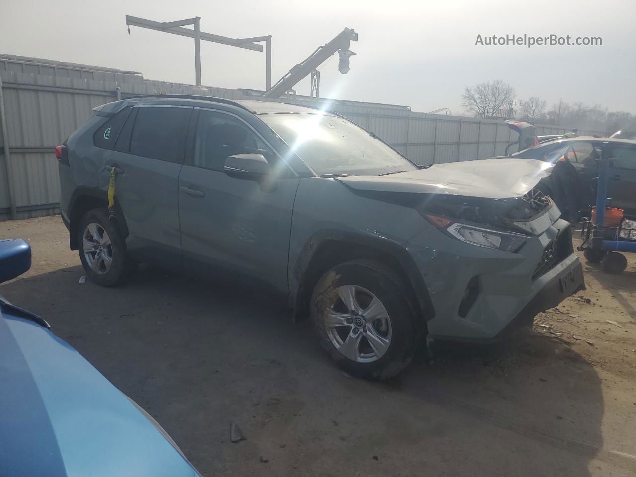 2021 Toyota Rav4 Xle Серый vin: 2T3P1RFV1MW237990