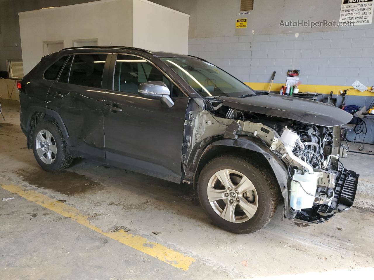 2019 Toyota Rav4 Xle Gray vin: 2T3P1RFV2KW026357