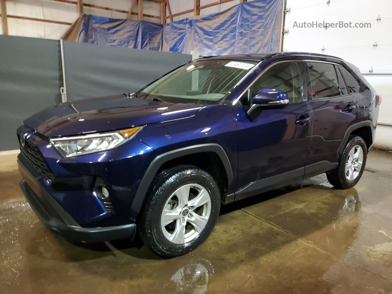 2021 Toyota Rav4 Xle Blue vin: 2T3P1RFV2MW169313