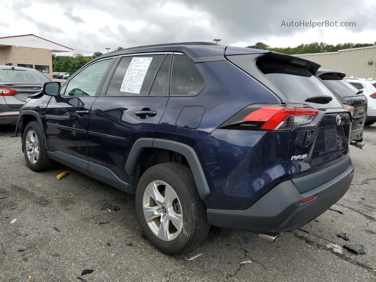 2021 Toyota Rav4 Xle Blue vin: 2T3P1RFV2MW183082