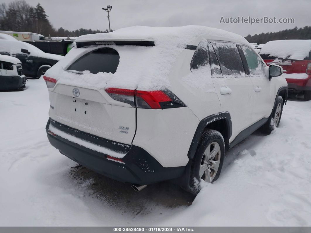 2019 Toyota Rav4 Xle White vin: 2T3P1RFV3KW039232